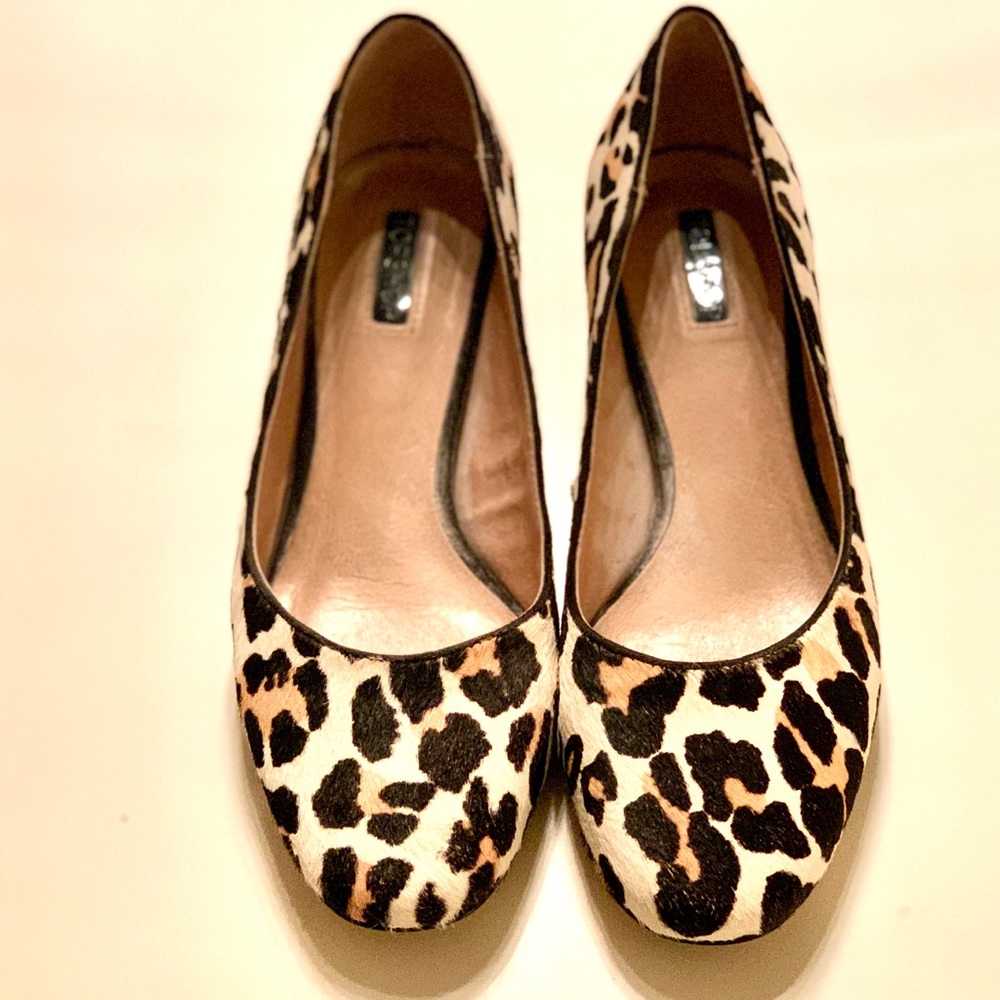 Topshop leopard pumps FINAL SALE